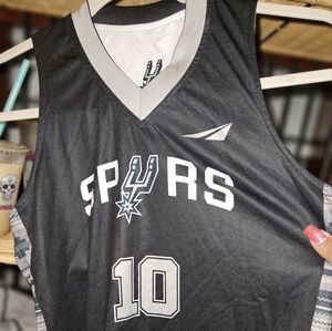 Black #10 DeMar DeRozan Spurs NBA Basketball Jersey kids yxs reversible